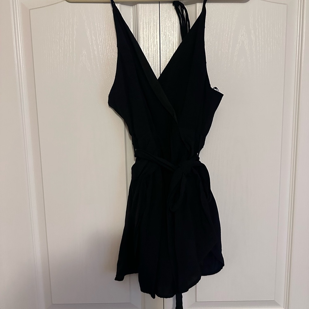 FAVLUX Black Fashion Romper